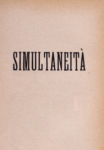 Ardengo Soffici : Bfzf+18. Simultaneit e Chimismi lirici.  - Asta Libri, Autografi e Stampe - Associazione Nazionale - Case d'Asta italiane