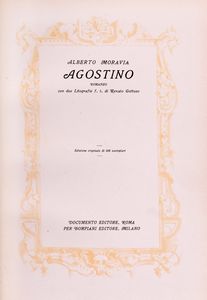 Renato Guttuso, : Agostino  - Asta Libri, Autografi e Stampe - Associazione Nazionale - Case d'Asta italiane