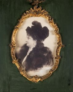 Margherita di Savoia - Foto incorniciata della Regina Margherita