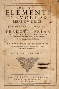 Euclide - De gli elementi d'Euclide libri quindici