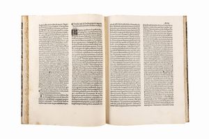 Gregorio I, papa : Il Libro delle Omelie di Sancto Gregorio Papa di diuerse lectioni del Sancto Euangelio: mandate a Fecondino Uescouo  - Asta Libri, Autografi e Stampe - Associazione Nazionale - Case d'Asta italiane