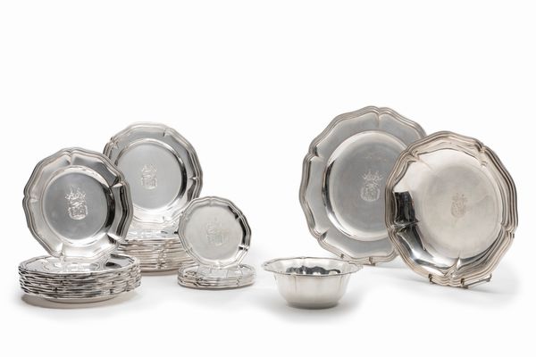 Servizio da tavola  - Asta Argenti - Associazione Nazionale - Case d'Asta italiane