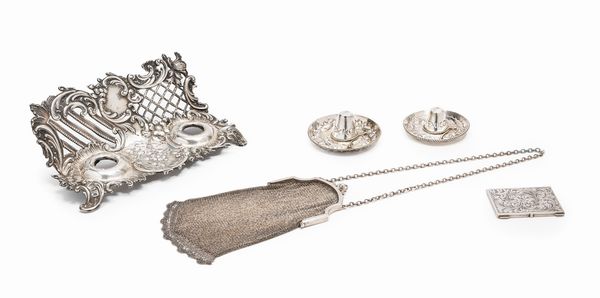 Cinque oggetti  - Asta Argenti - Associazione Nazionale - Case d'Asta italiane