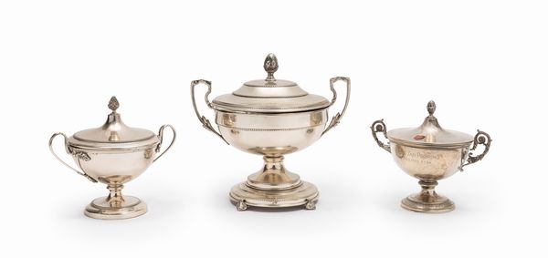 Tre coppe  - Asta Argenti - Associazione Nazionale - Case d'Asta italiane