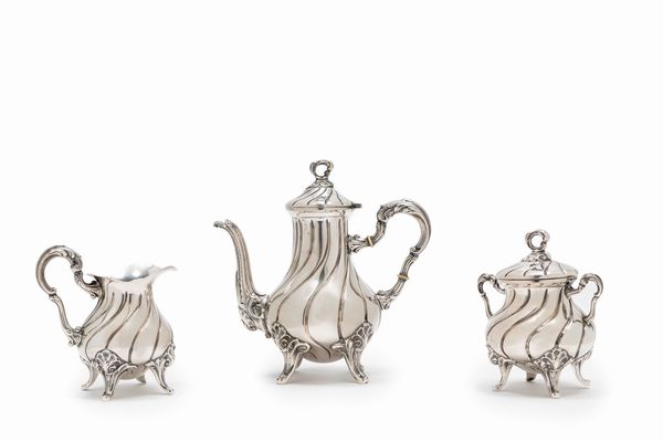 Servizio da caff  - Asta Argenti - Associazione Nazionale - Case d'Asta italiane