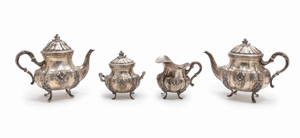 Servizio da th� e caff�  - Asta Argenti - Associazione Nazionale - Case d'Asta italiane