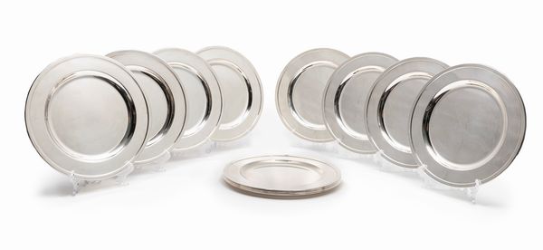 Dodici sottopiatti  - Asta Argenti - Associazione Nazionale - Case d'Asta italiane