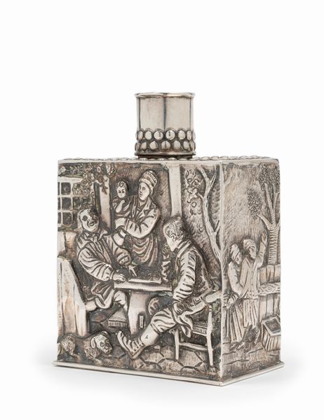 Scatola porta t  - Asta Argenti - Associazione Nazionale - Case d'Asta italiane