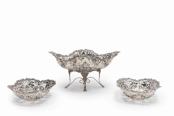 Tre cestini  - Asta Argenti - Associazione Nazionale - Case d'Asta italiane