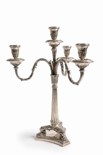 Candelabro  - Asta Argenti - Associazione Nazionale - Case d'Asta italiane