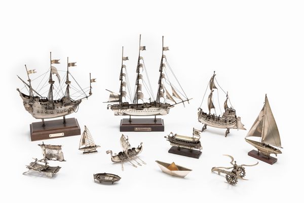 Collezione di imbarcazioni  - Asta Argenti - Associazione Nazionale - Case d'Asta italiane