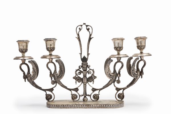 Candelabro  - Asta Argenti - Associazione Nazionale - Case d'Asta italiane
