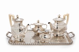 CUSI - Servizio da t e caff con vassoio