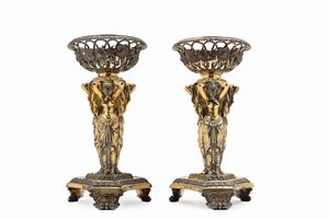 Waterhouse, Hodgson & Co. - Importante coppia di centrotavola