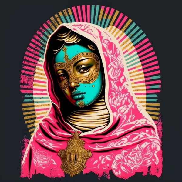 Technicolor Madonna  - Asta ASTA A TEMPO | DIGITAL INVASION - Associazione Nazionale - Case d'Asta italiane