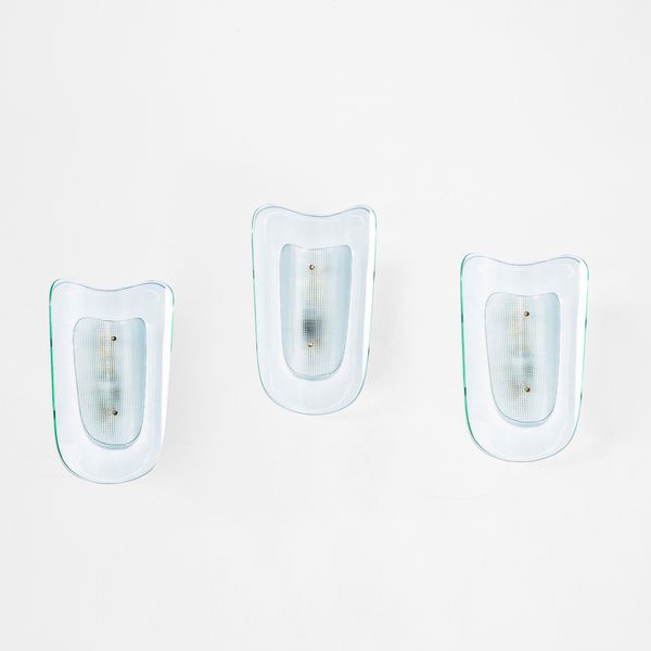 PIETRO CHIESA : Tre appliques  - Asta Fine Design - Associazione Nazionale - Case d'Asta italiane