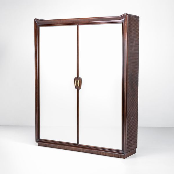 OSVALDO BORSANI : Mobile contenitore da collezionisti  - Asta Fine Design - Associazione Nazionale - Case d'Asta italiane