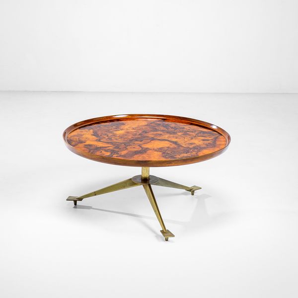 GIO PONTI : Tavolo basso  - Asta Fine Design - Associazione Nazionale - Case d'Asta italiane