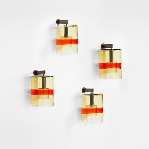 FLAVIO POLI : Quattro appliques  - Asta Fine Design - Associazione Nazionale - Case d'Asta italiane