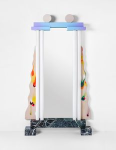 ETTORE SOTTSASS - Specchiera DELDIAVOLO