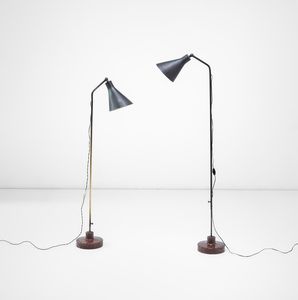 IGNAZIO GARDELLA - Due lampade da terra mod. LTE3