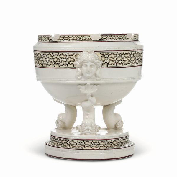 Rinfrescatoio<BR>Napoli, Manifattura del Vecchio, 1830 circa<BR>  - Asta Maioliche e Porcellane - Associazione Nazionale - Case d'Asta italiane