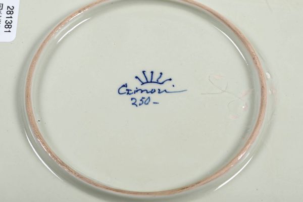 Coppa<BR>Doccia, Manifattura Ginori, 1880-1890<BR>  - Asta Maioliche e Porcellane - Associazione Nazionale - Case d'Asta italiane