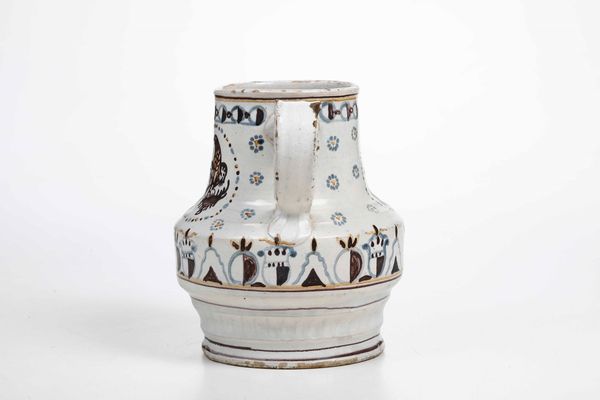 Vaso biansato<BR>Grottaglie, XIX secolo<BR>  - Asta Maioliche e Porcellane - Associazione Nazionale - Case d'Asta italiane