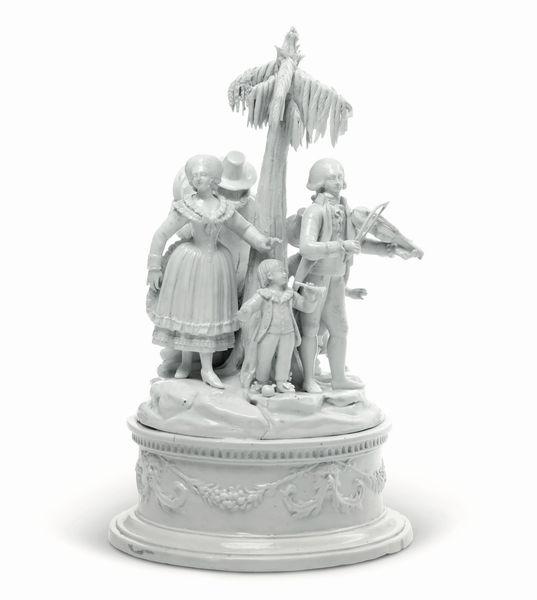 Grande gruppo<BR>Nove, Manifattura Antonibon, gestione Parolin, 1781-1802<BR><BR>  - Asta Maioliche e Porcellane - Associazione Nazionale - Case d'Asta italiane