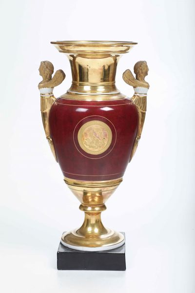 Vaso<BR>Parigi, 1830 circa  - Asta Maioliche e Porcellane - Associazione Nazionale - Case d'Asta italiane