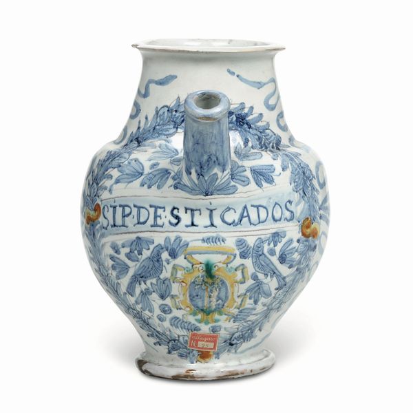 Brocca<BR>Deruta, 1676  - Asta Maioliche e Porcellane - Associazione Nazionale - Case d'Asta italiane