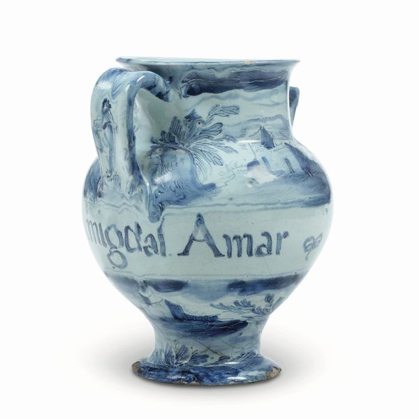 Orciolo<BR>Savona, XVIII secolo<BR>  - Asta Maioliche e Porcellane - Associazione Nazionale - Case d'Asta italiane