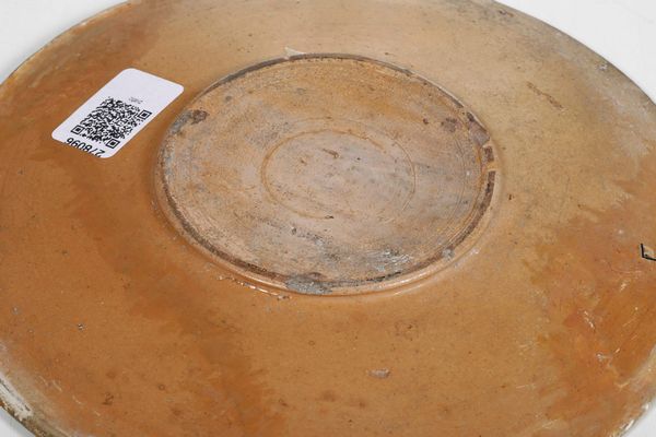 Piatto<BR>Toscana, officina del Valdarno, met� del XVI secolo<BR>  - Asta Maioliche e Porcellane - Associazione Nazionale - Case d'Asta italiane