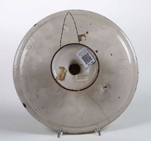 Alzatina<BR>Castelli, Nicola Cappelletti (?), XVIII secolo<BR>  - Asta Maioliche e Porcellane - Associazione Nazionale - Case d'Asta italiane