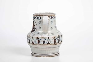 Vaso biansato<BR>Grottaglie, XIX secolo<BR>  - Asta Maioliche e Porcellane - Associazione Nazionale - Case d'Asta italiane