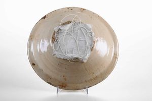 Grande piatto<BR>Montelupo, ultimo quarto del XVI secolo<BR>  - Asta Maioliche e Porcellane - Associazione Nazionale - Case d'Asta italiane