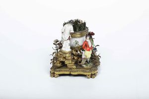 Scaldino bruciaprofumi<BR>Meissen, 1750-1760 circa  - Asta Maioliche e Porcellane - Associazione Nazionale - Case d'Asta italiane