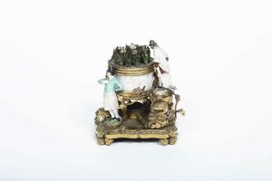 Scaldino bruciaprofumi<BR>Meissen, 1750-1760 circa  - Asta Maioliche e Porcellane - Associazione Nazionale - Case d'Asta italiane