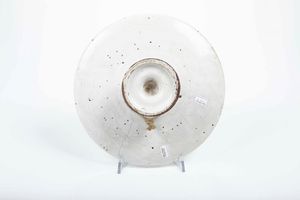 Alzatina<BR>Deruta, primo quarto del XVII secolo  - Asta Maioliche e Porcellane - Associazione Nazionale - Case d'Asta italiane