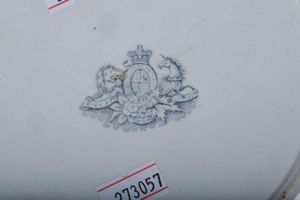 Piatto ortodosso<BR>Inghilterra, Manifattura dello Staffordshire, 1890-1920  - Asta Maioliche e Porcellane - Associazione Nazionale - Case d'Asta italiane