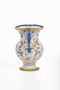 Boccale <BR>Urbania o Pesaro, Fabbrica Mordioni o Bartolucci, met del XVIII secolo<BR>  - Asta Maioliche e Porcellane - Associazione Nazionale - Case d'Asta italiane