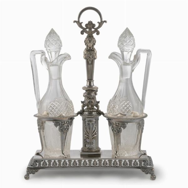 OLIERA, MILANO, SECOLO XIX, ARGENTIERE LUCA FRANCESCHINI  - Asta ASTA A TEMPO | ARGENTI ITALIANI ED EUROPEI - Associazione Nazionale - Case d'Asta italiane