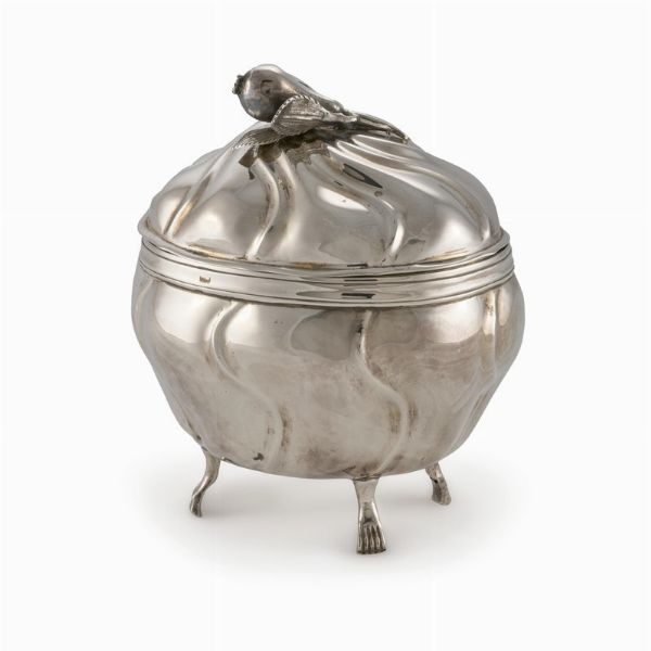 ZUCCHERIERA, SECOLO XIX NELLO STILE DEL SETTECENTO  - Asta ASTA A TEMPO | ARGENTI ITALIANI ED EUROPEI - Associazione Nazionale - Case d'Asta italiane