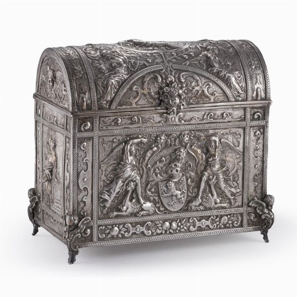 COFANETTO, GERMANIA, SECOLO XX  - Asta ASTA A TEMPO | ARGENTI ITALIANI ED EUROPEI - Associazione Nazionale - Case d'Asta italiane