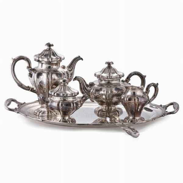 SERVITO DA T� E CAFF�, ALESSANDRIA, SECOLO XX, ARGENTIERE CESA  - Asta ASTA A TEMPO | ARGENTI ITALIANI ED EUROPEI - Associazione Nazionale - Case d'Asta italiane