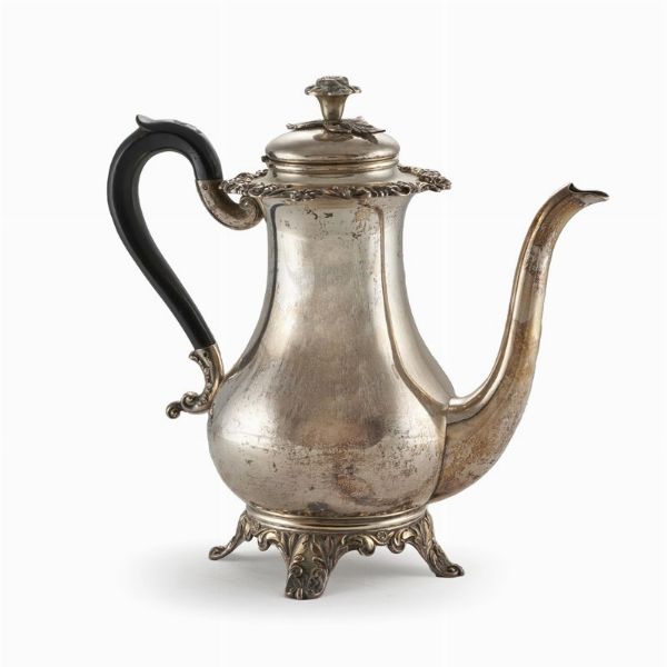 TEIERA, MILANO, SECOLO XIX, ARGENTIERE GIUSEPPE BRUSA  - Asta ASTA A TEMPO | ARGENTI ITALIANI ED EUROPEI - Associazione Nazionale - Case d'Asta italiane