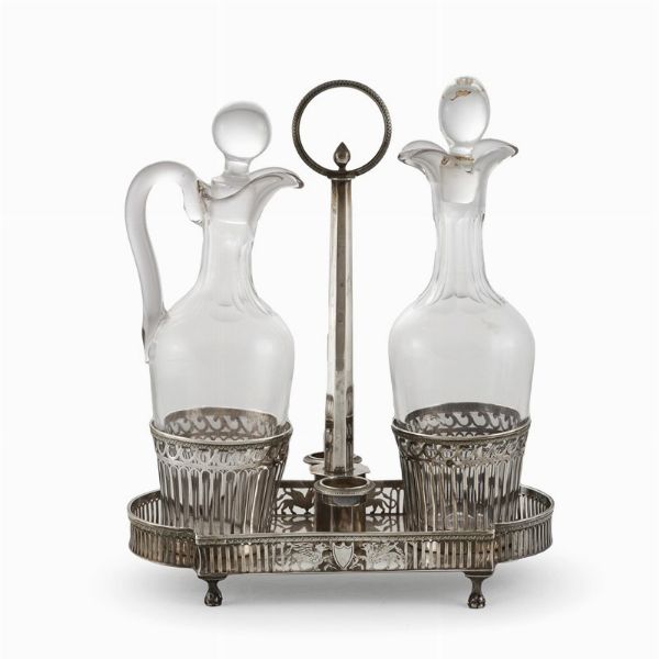 OLIERA, PARIGI, INIZI SECOLO XIX  - Asta ASTA A TEMPO | ARGENTI ITALIANI ED EUROPEI - Associazione Nazionale - Case d'Asta italiane