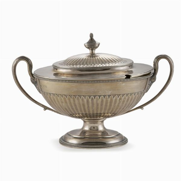 ZUPPIERA, LONDRA, 1897, ARGENTIERE THOMAS WILLIAM DANIELS  - Asta ASTA A TEMPO | ARGENTI ITALIANI ED EUROPEI - Associazione Nazionale - Case d'Asta italiane