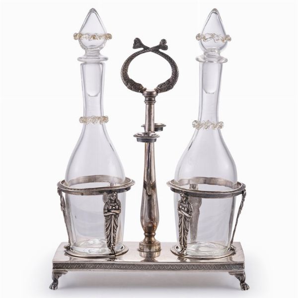 OLIERA, NAPOLI, 1835 CIRCA  - Asta ASTA A TEMPO | ARGENTI ITALIANI ED EUROPEI - Associazione Nazionale - Case d'Asta italiane