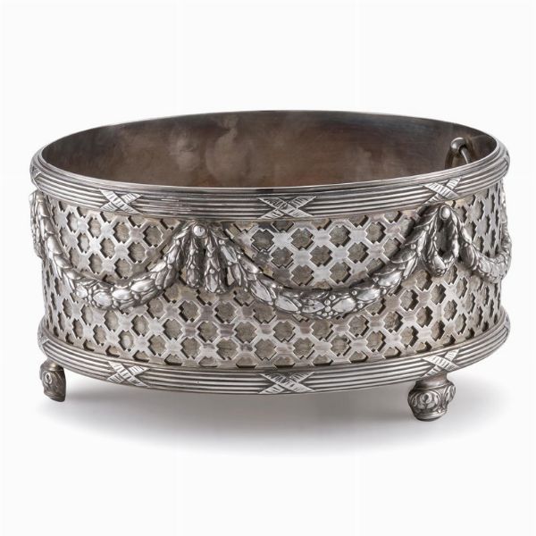 CENTROTAVOLA, PARIGI, FINE SECOLO XIX, MANIFATTURA BOIN TAMBURET  - Asta ASTA A TEMPO | ARGENTI ITALIANI ED EUROPEI - Associazione Nazionale - Case d'Asta italiane